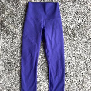 Lululemon Wunder Under Cropped Leggings 21" Size 2